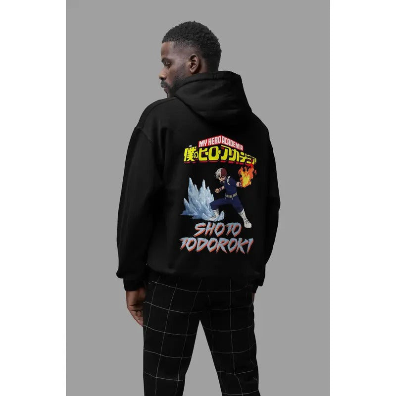 Anime Hoodie Fashion Hooded Sweatshirt Unisex Men Women Hoodie Japanese Anime Shoto Todorok My Hero Academia Sweatshirt,...