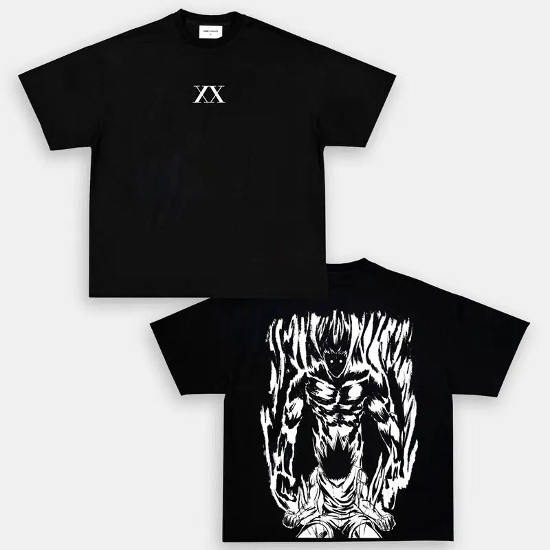 Anime Hunter X Hunter Unisex Oversize Anime Manga Heavyweight Cotton T-shirt, Gift For Anime Fan, Anime Lover Hoodie,...