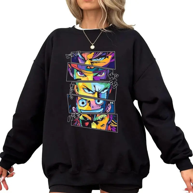 Anime Shirt, Anime Merch, Anime Eyes Shirt, Anime Shirt For Man Women, Anime Sweatwear, Gift for fans, Gift Anime Fan....