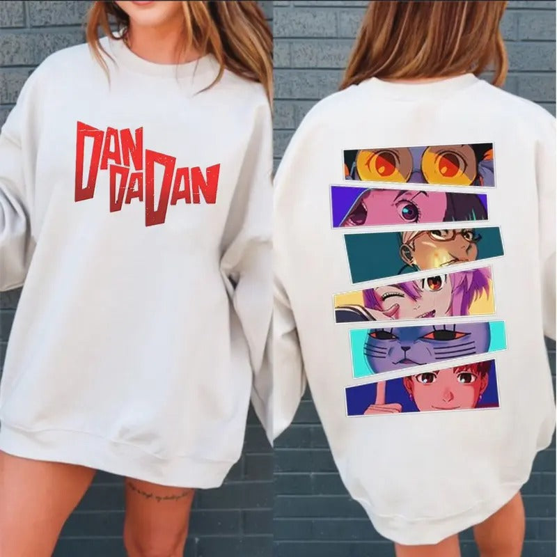 Anime Shirt, Dandadan Sweatshirt, Dan da dan Anime Shirt, Special Unisex T-shirt Cotton Fit Hoodie | UrbanDripWear.com