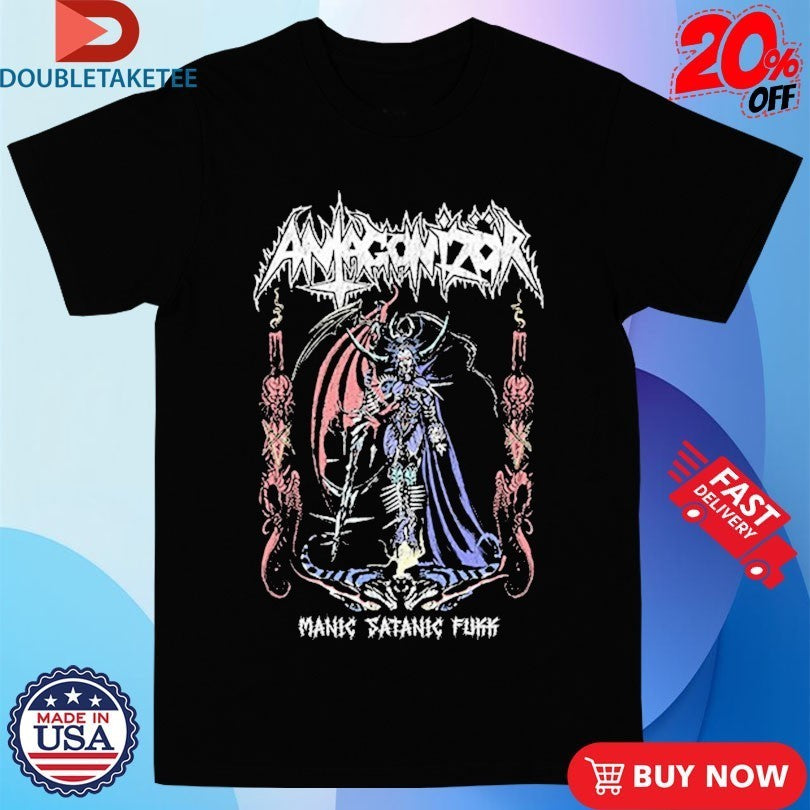 Antagonizör Manic Satanic Fukk Shirts
