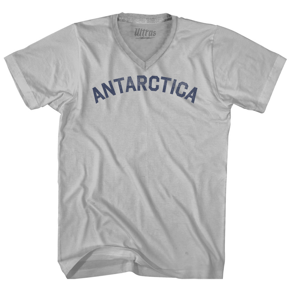 Antarctica Adult Tri-Blend V-neck T-shirt Style005