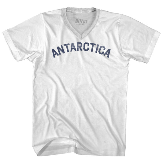 Antarctica Adult Tri-Blend V-neck T-shirt Style006