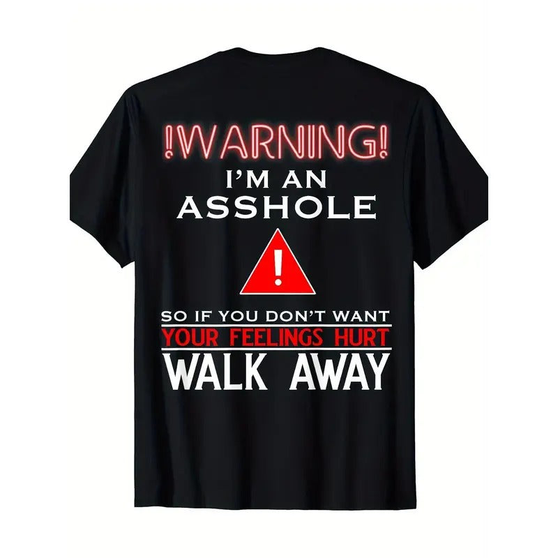 Anti Social Shirt Warning I'm An Ass-hole T-Shirt Adult Humor Made in USA Hoodie, Sweatshirt | UrbanDripWear.com
