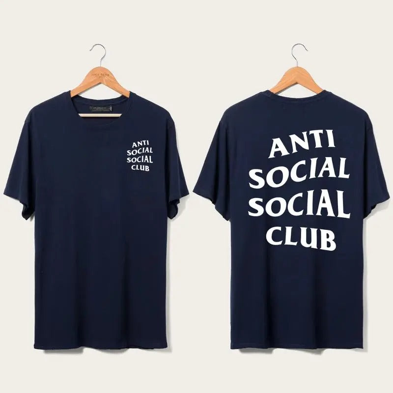 Anti Social Social Club T-shirt, Anti Club Shirt, Unisex Cotton Graphic Shirts, Crew Neck, T-shirt for Men and Women...