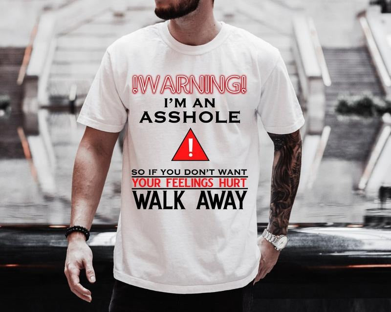 Anti Social T-Shirt Warns Me Of Being A Jerk Hoodie, Sweatshirt | UrbanDripWear.com