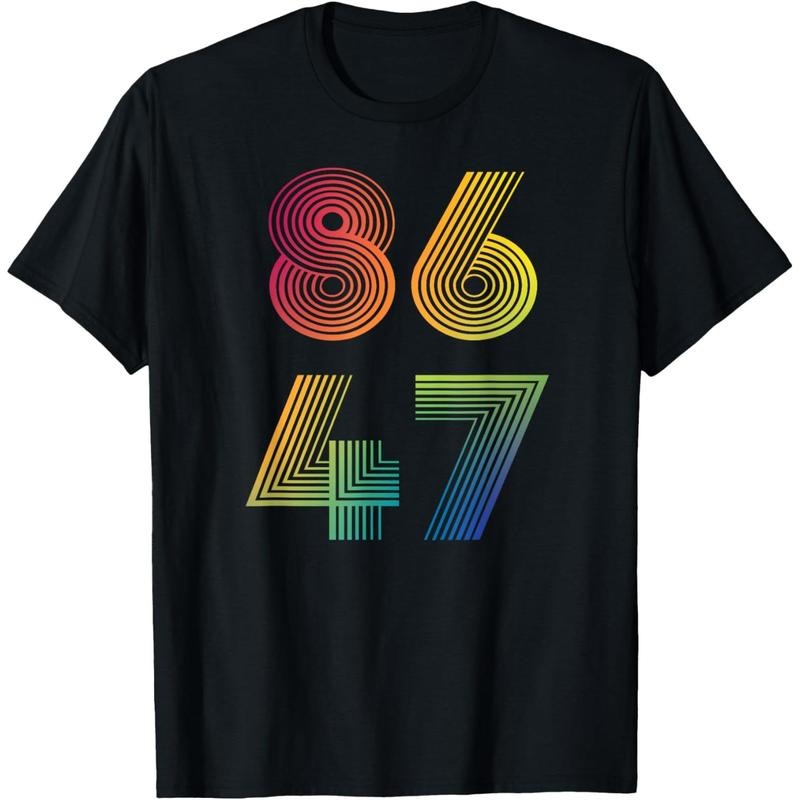 Anti Trump 8647 86 47 Impeach 47 Anti-Trump President Retro T-Shirt Hoodie, Sweatshirt | UrbanDripWear.com