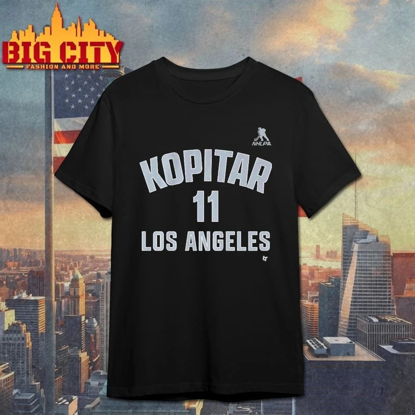Anze Kopitar Los Angeles Name & Number t-shirt