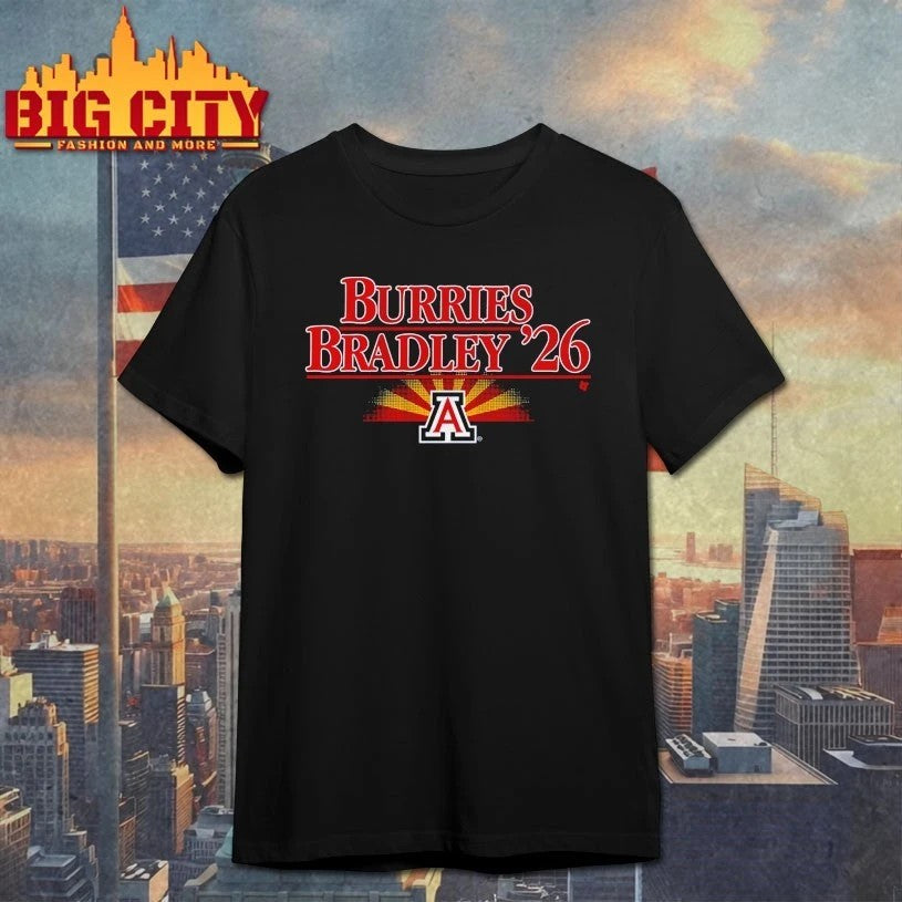 Arizona Basketball Brayden Burries-Jaden Bradley ’26 T-Shirt