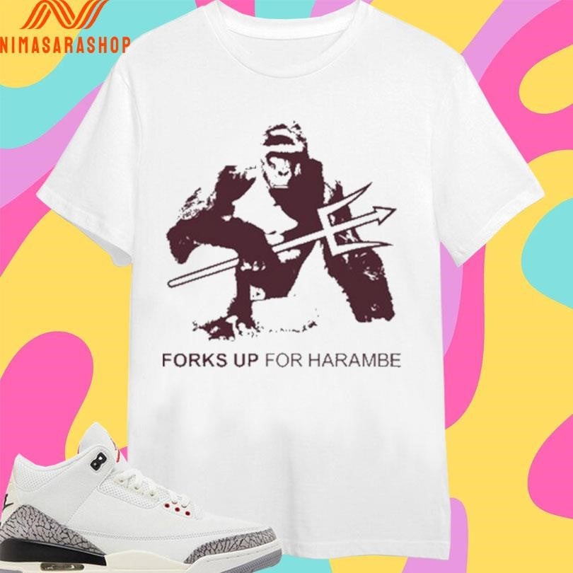 Arizona State Sun Devils Forks Up For Harambe Shirts