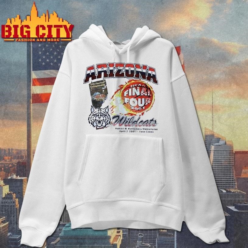 Arizona Wildcats 2001 NCAA Final Four Championship retro Shirt