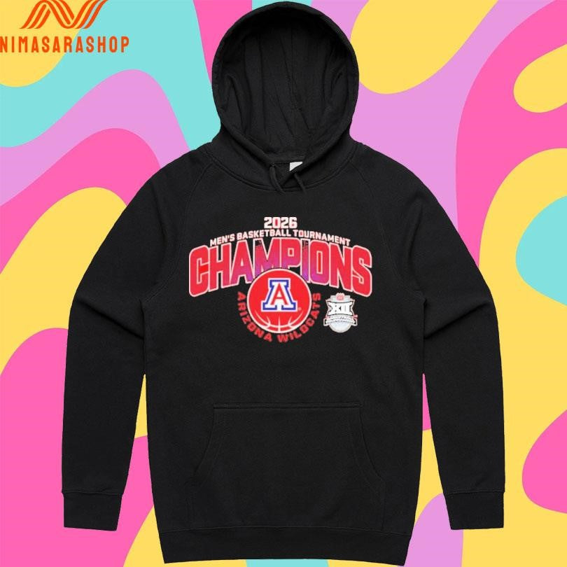 Arizona Wildcats 2026 Men’s Basketball Tournament Champions Shirts