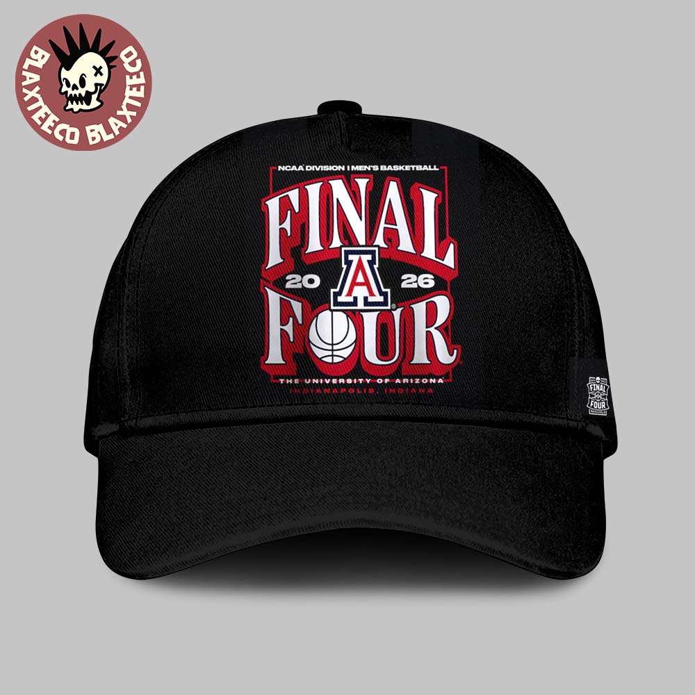 Arizona Wildcats Men’s Basketball 2026 NCAA Tournament Final Four Indiana Bound Cap Hat Snapback