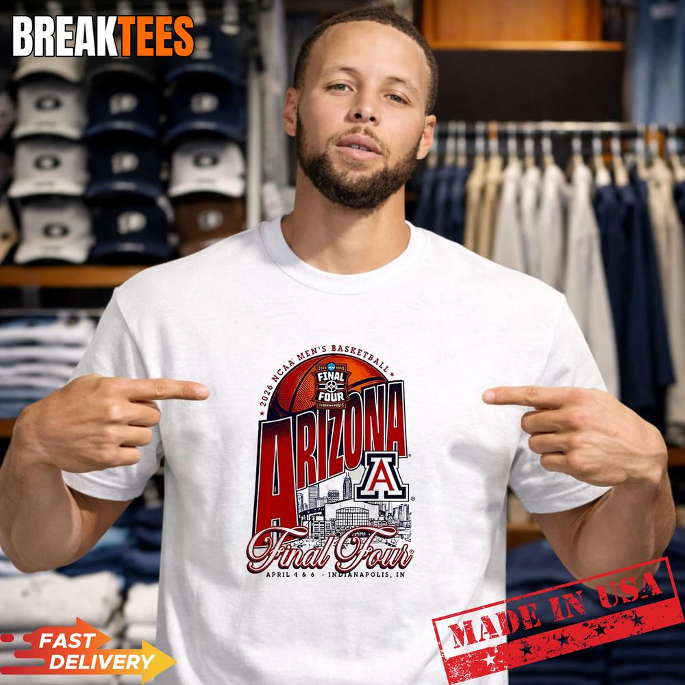Arizona Wildcats NCAA Final Four Men’s basketball 2026 Shirt