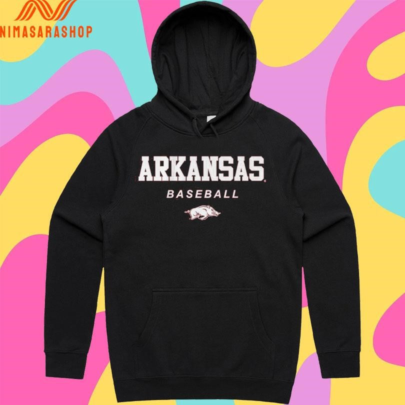 Arkansas Razorbacks Baseball Wordmark And Logo Shirts