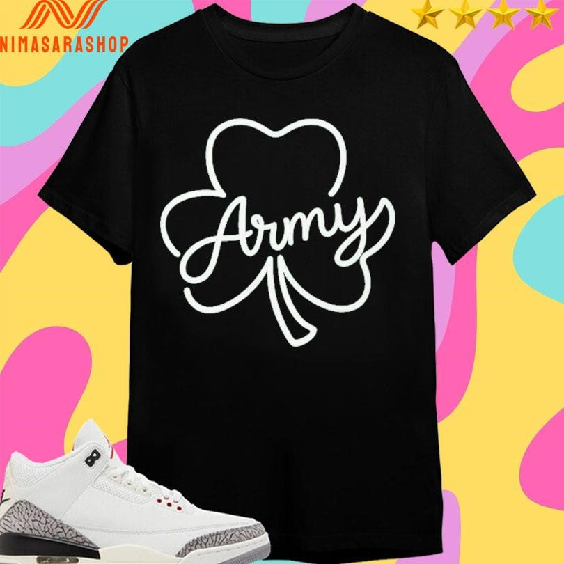 Army Shamrock St Patrick’s Day Shirts