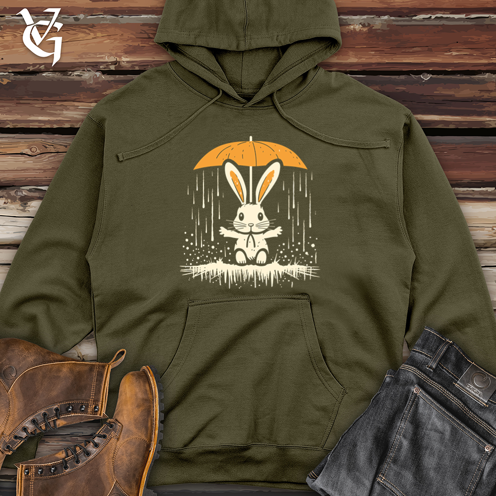 Vintage Rainy Hopper Midweight Hooded Sweatshirt