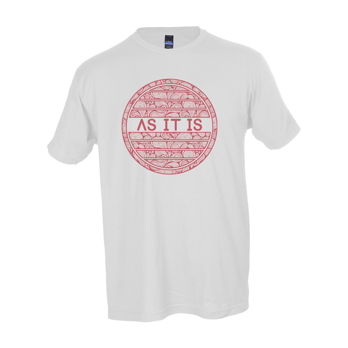 As It Is Pattern Tee - White