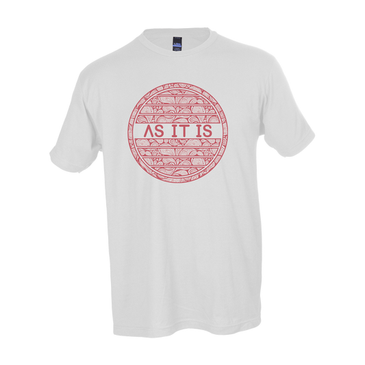 As It Is Pattern Tee - White