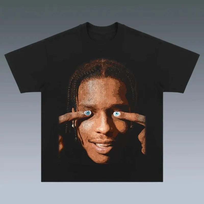 Asap Rocky Shirt, Asap Rocky Rapper Shirt, Signature Rap Graphic Tee Hoodie, Sweatshirt | UrbanDripWear.com