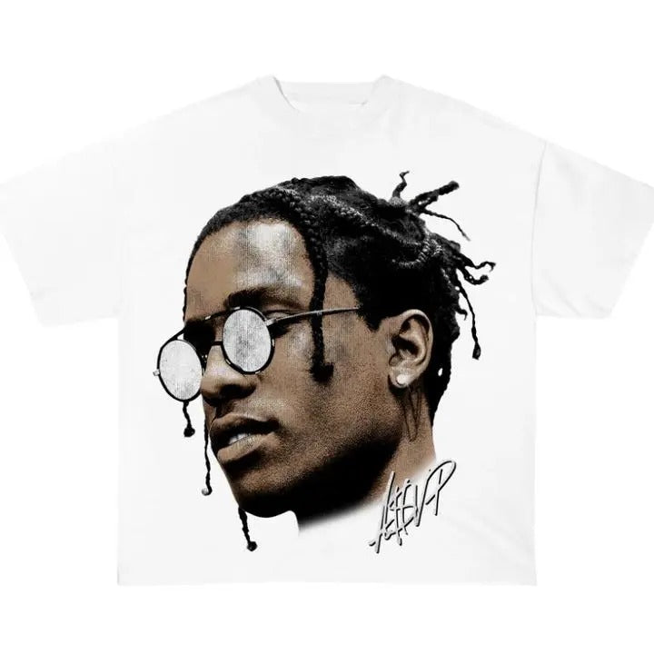 Asap Rocky Vintage Style Rap Hip Hop Tee | Graphic Shirt | Vintage Rap Graphic Tee | Unisex T-shirt | Rap Shirt | Retro...