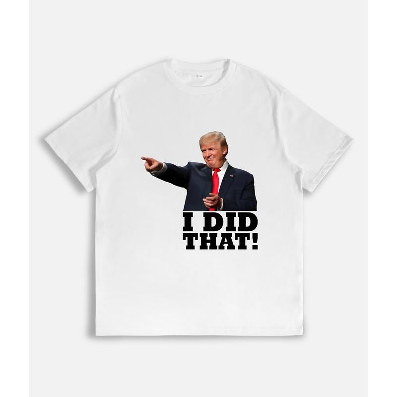 Assertive T - Shirt: Figure Pointing with "I DID THAT!" Slogan Hoodie, Sweatshirt | UrbanDripWear.com