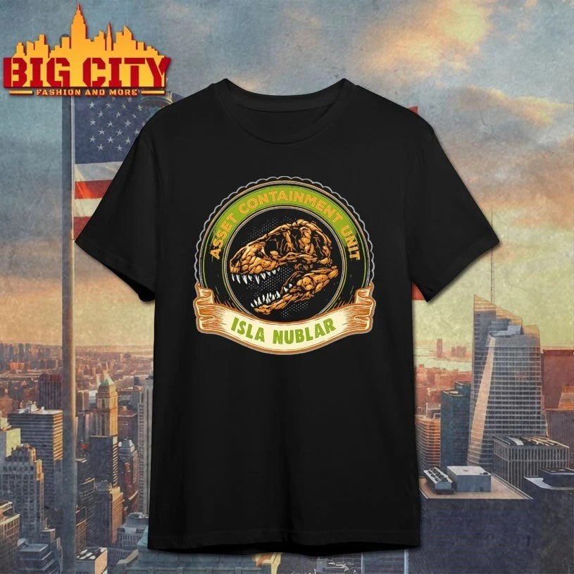 Asset Containment Unit Isla nublar T-Shirt