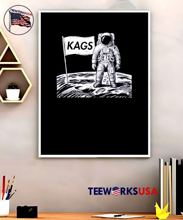 Astronaut on the Moon KAGS Shirt
