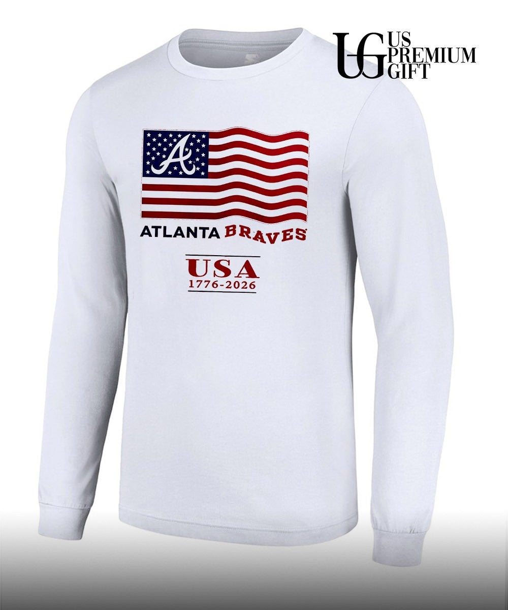 Atlanta Braves USA 1776-2026 shirt
