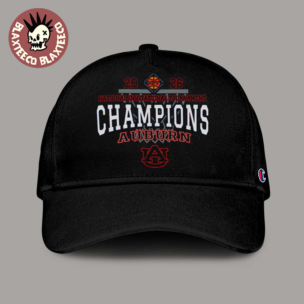 Auburn Tigers Men’s Basketball 2026 NIT Champions Locker Room Cap Hat Snapback