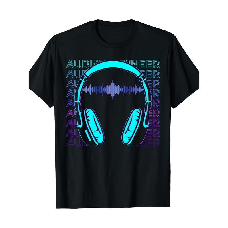 Audio Engineer Vintage Audio Engineer 100% cotton T-shirt Made in USA Hoodie, Sweatshirt | UrbanDripWear.com