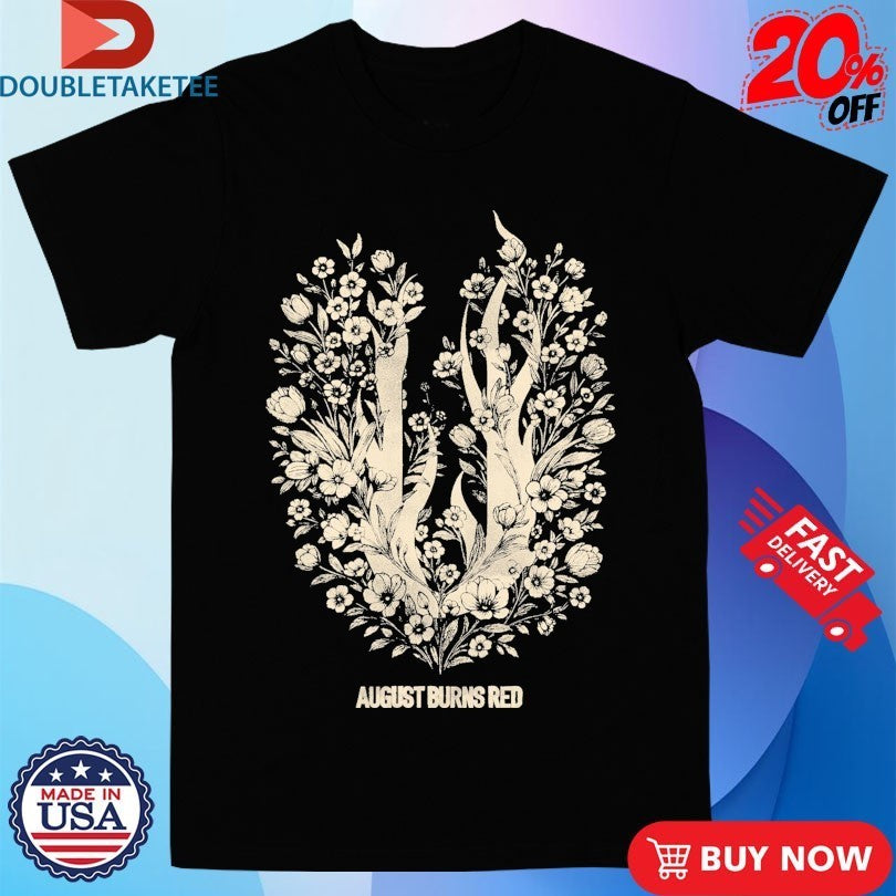 August Burns Red Flowering U Floral Shirts