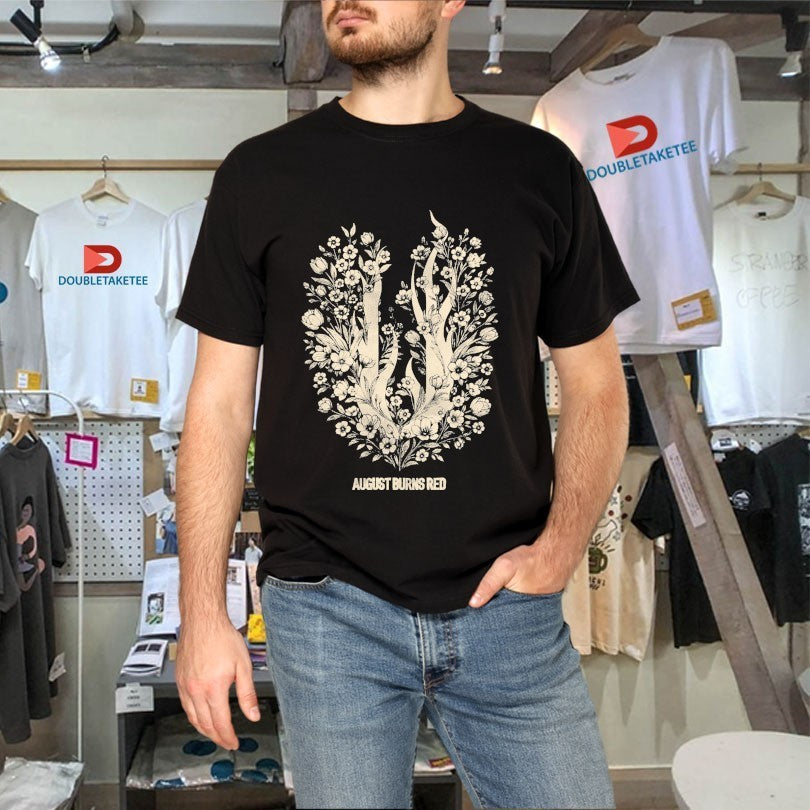 August Burns Red Flowering U Floral Shirts