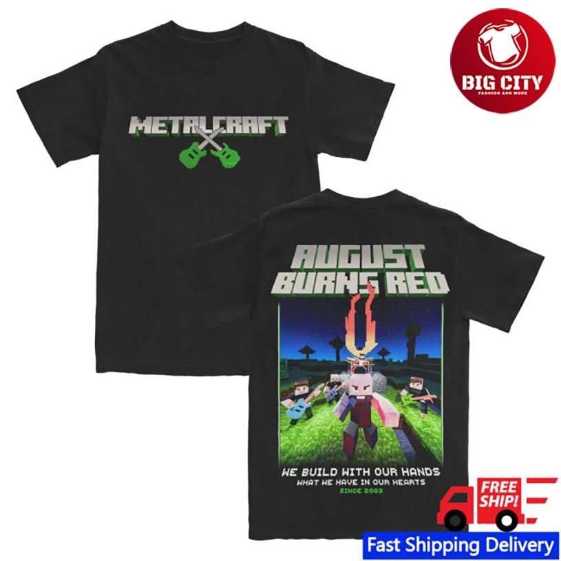 August Burns Red Metalcraft Two Sided Shirt