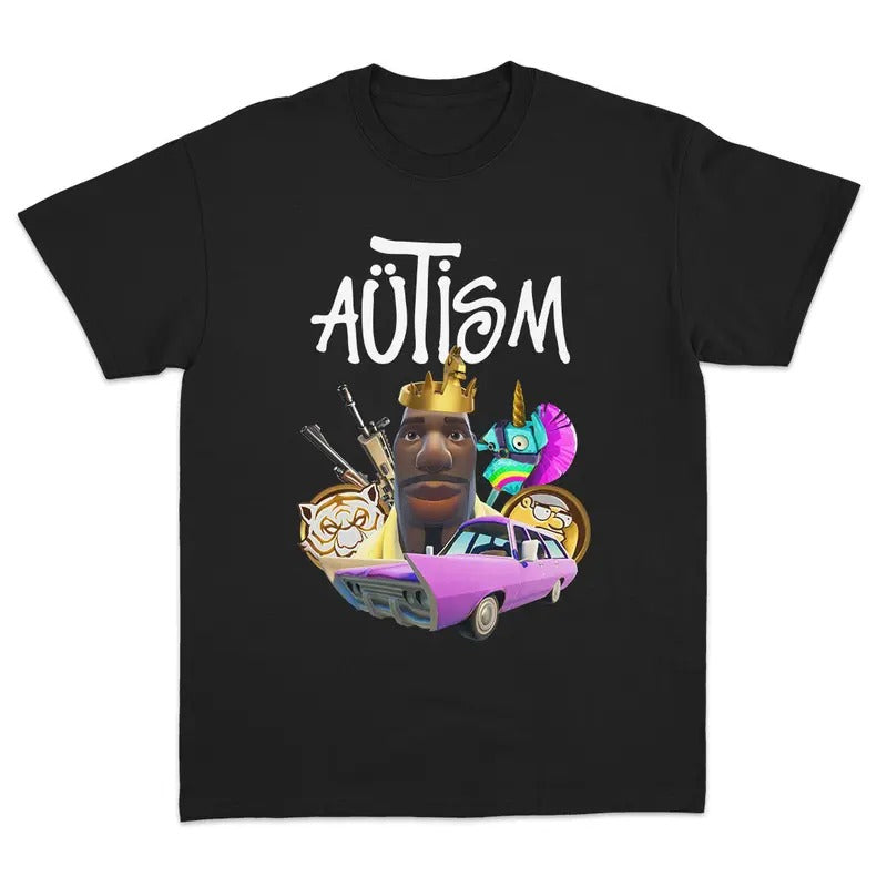 Aut1sm Fort T-Shirt, Unisex Shirt, Gift For Men, Women Menswear Top Hoodie, Sweatshirt | UrbanDripWear.com