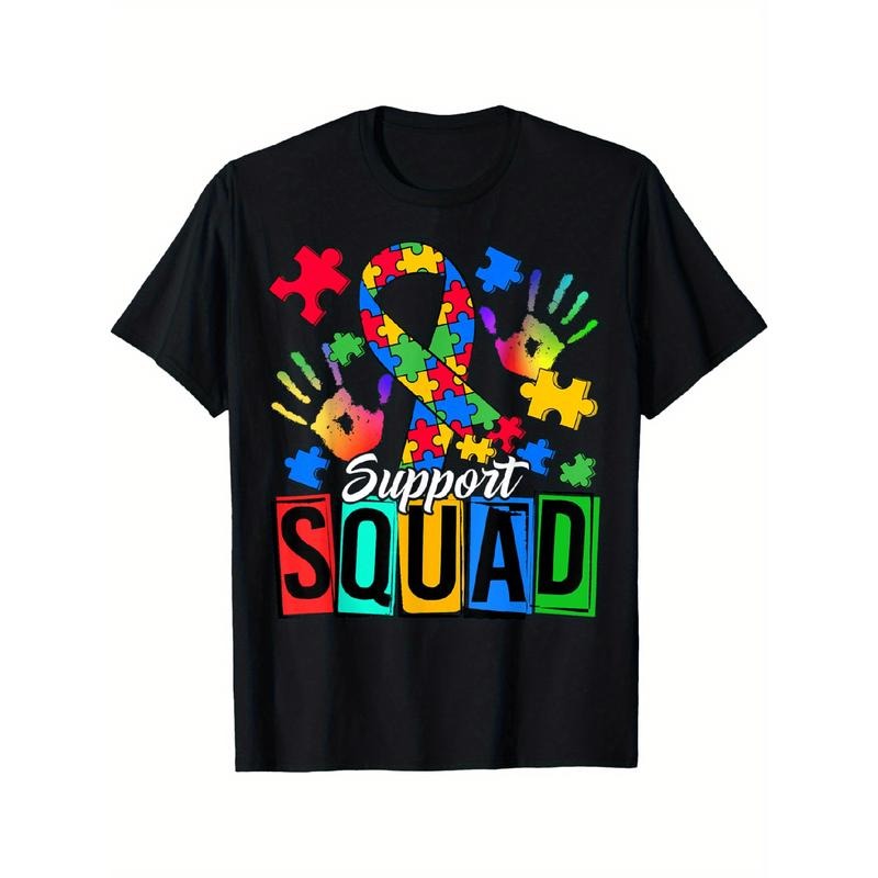 Autism Awareness Autism Support Squad Family T-Shirt Hoodie, Sweatshirt | UrbanDripWear.com