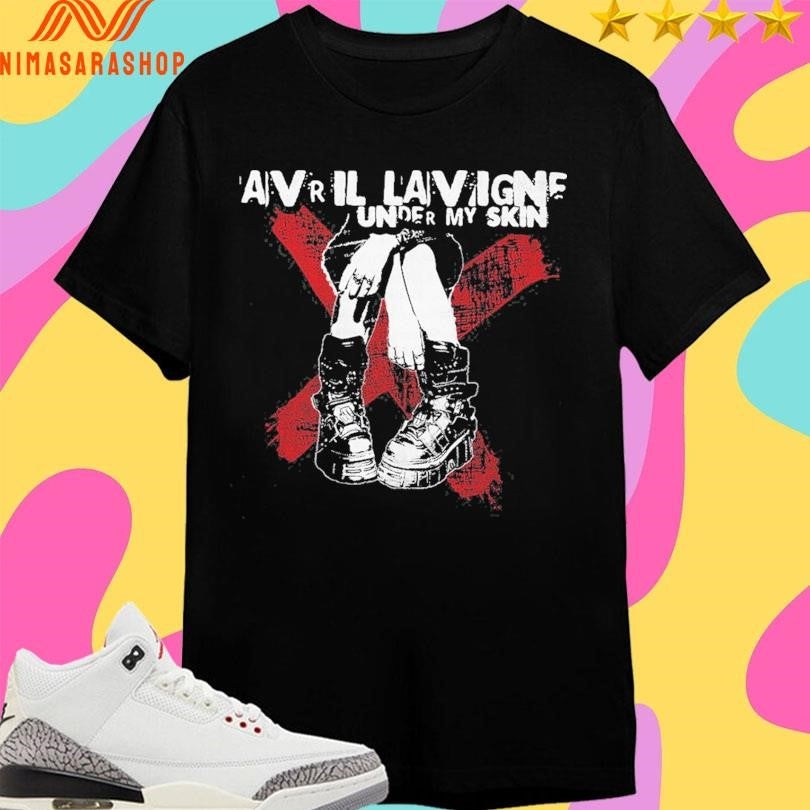 Avril Lavigne Under My Skin Boots Shirts