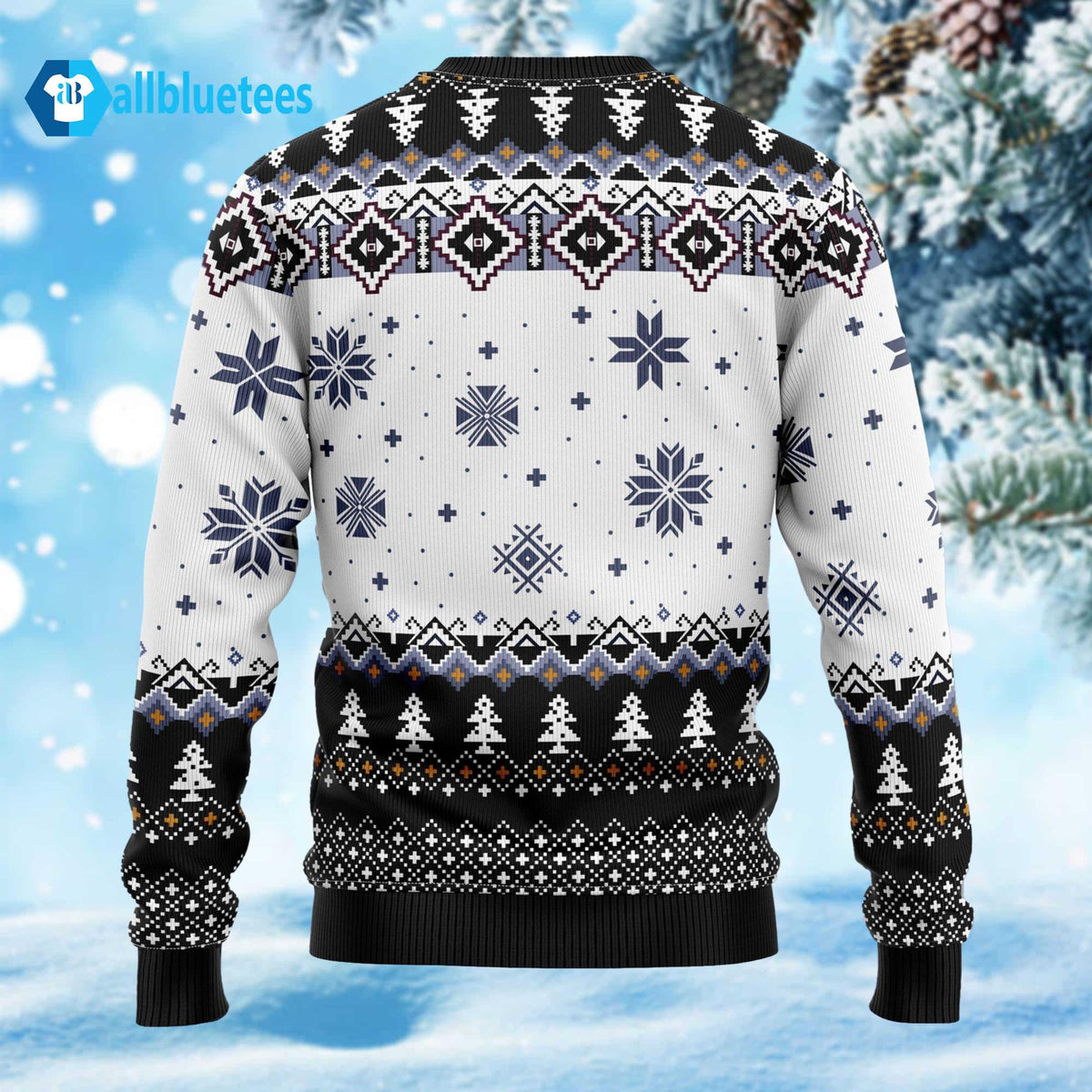 Awesome Wolf Ugly Christmas Sweater