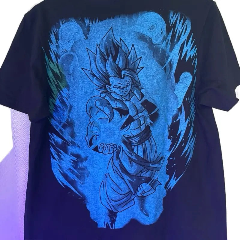 Azul vgt Men's T-Shirt - Black Graphic Print, Casual Style, Suitable for Everyday Wear