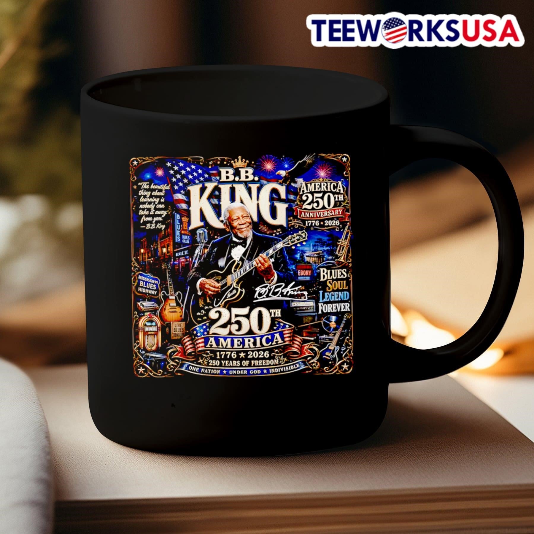 B B King America 250th Anniversary 1776 2026 Shirt