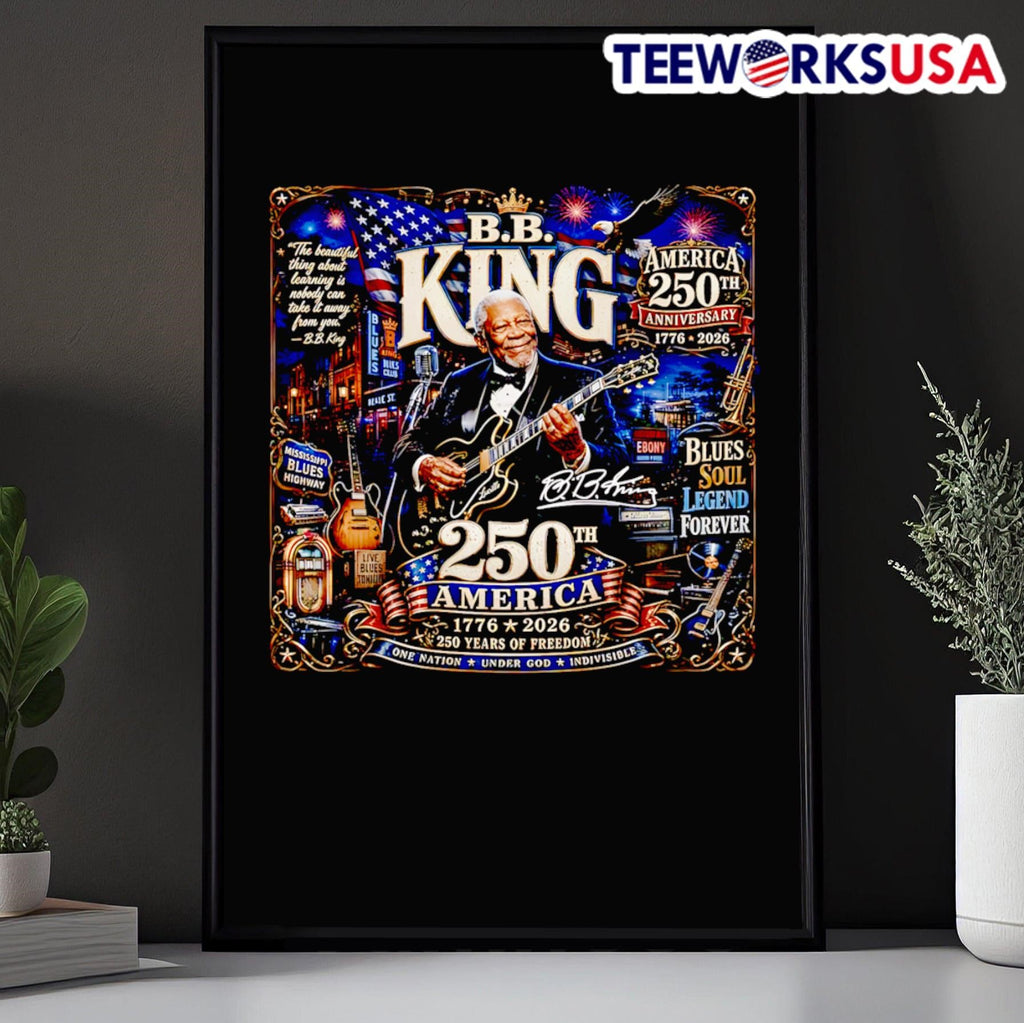 B B King America 250th Anniversary 1776 2026 Shirt