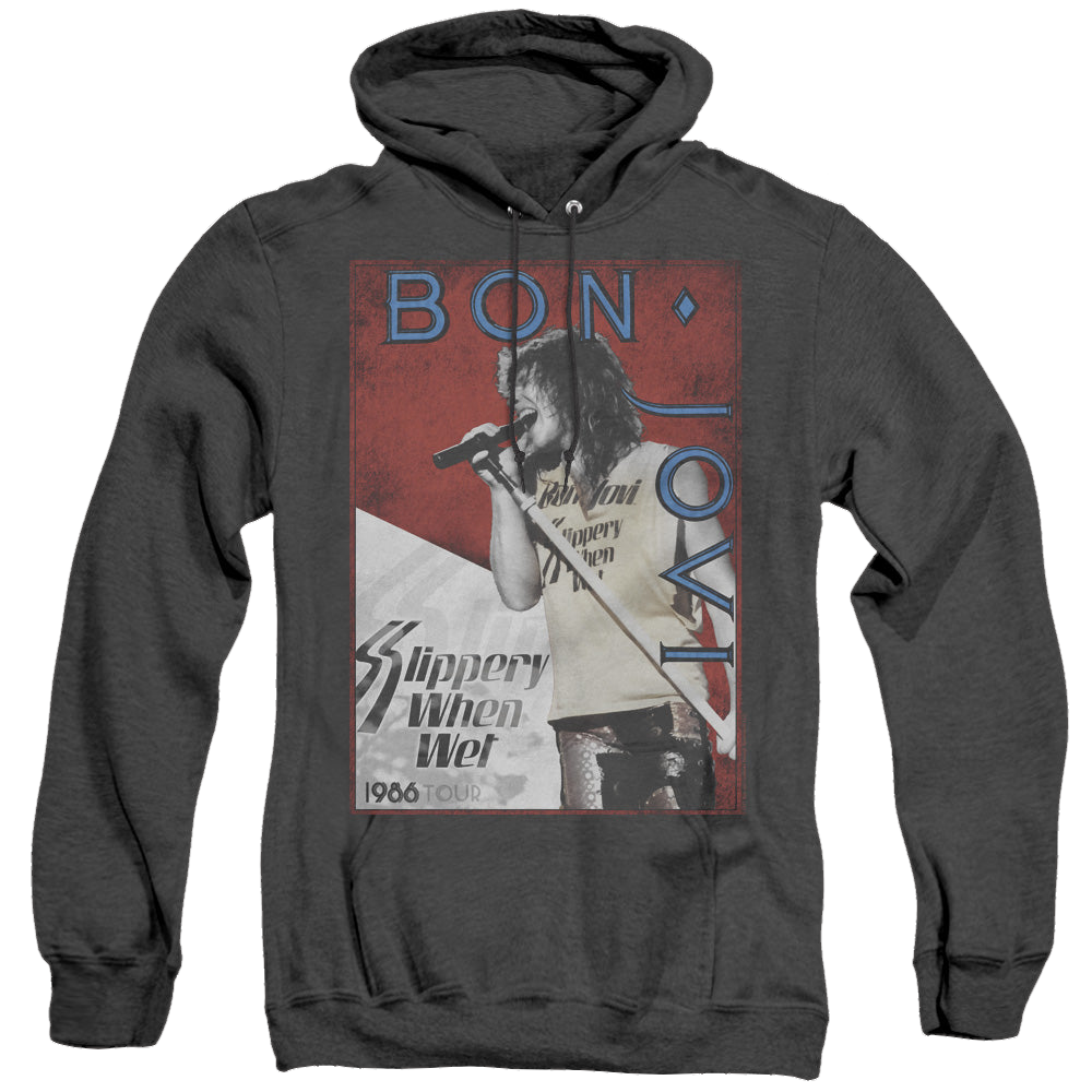 Bon Jovi 86 Tour - Heather Pullover Hoodie
