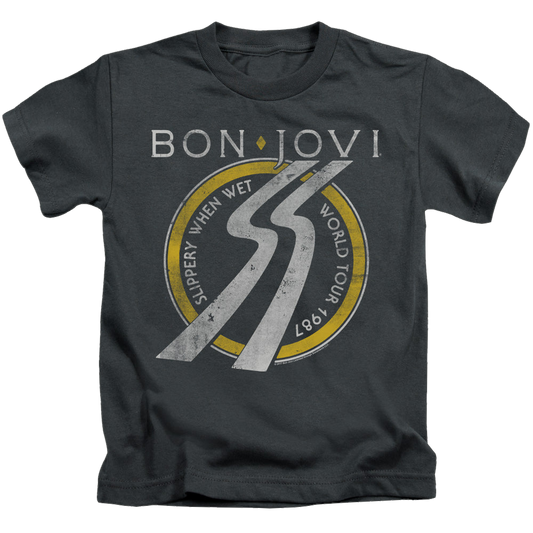 Bon Jovi Slippery When Wet World Tour - Kid's T-Shirt