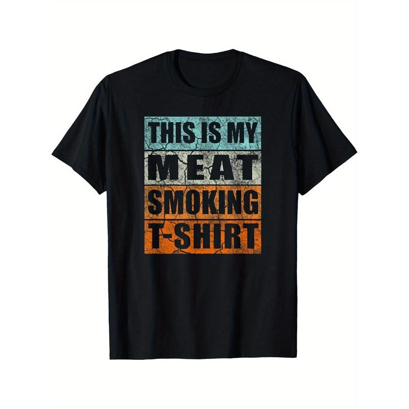 BBQ Smoker Themed Retro - Vintage My Meat Smoking T-Shirt made in usa Hoodie, Sweatshirt | UrbanDripWear.com