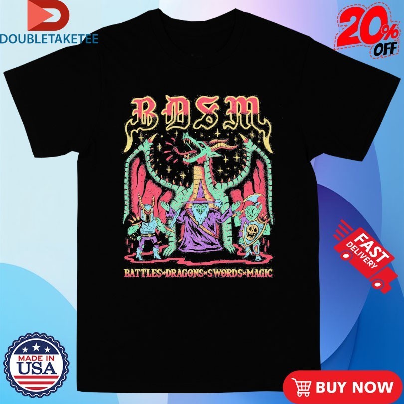 BDSM Battles Dragons Swords Magic Wizard Of Barge Shirts