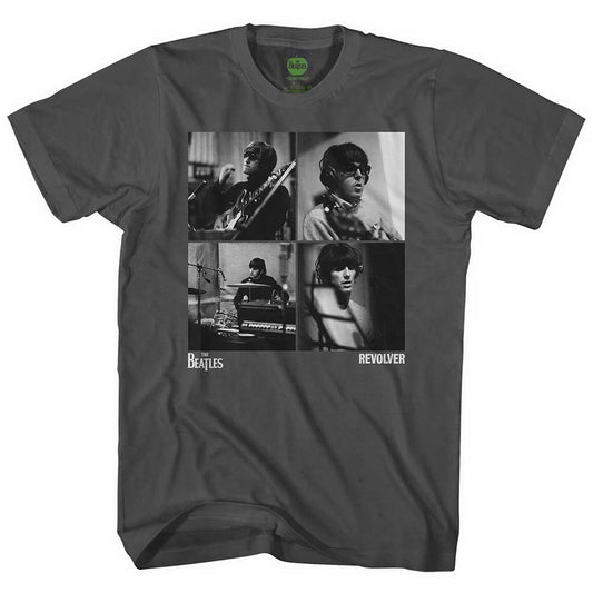 THE BEATLES Attractive T-Shirt, Revolver Studio Shots Style001