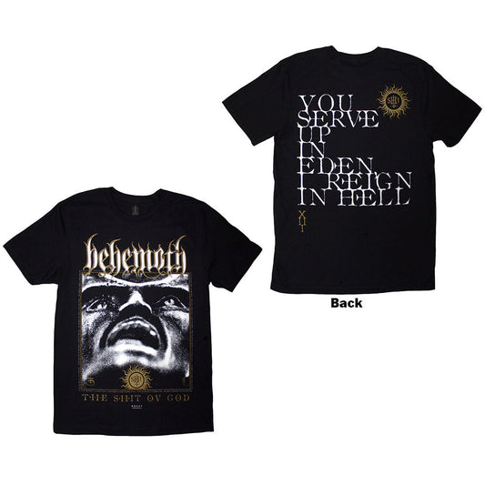 BEHEMOTH Attractive T-Shirt, The Shit Ov God Reign
