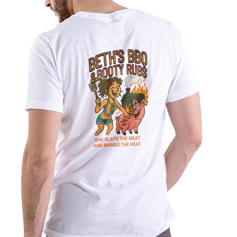 BETHS BBQ AND BOOTY RUBS T Shirt, Unisex Cotton Hoodie, Sweatshirt | UrbanDripWear.com
