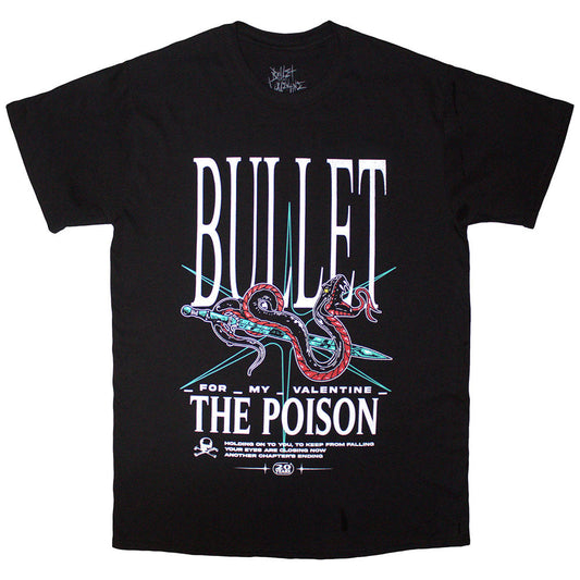 Bullet For My Valentine | Official T-Shirt | The Poison Snake