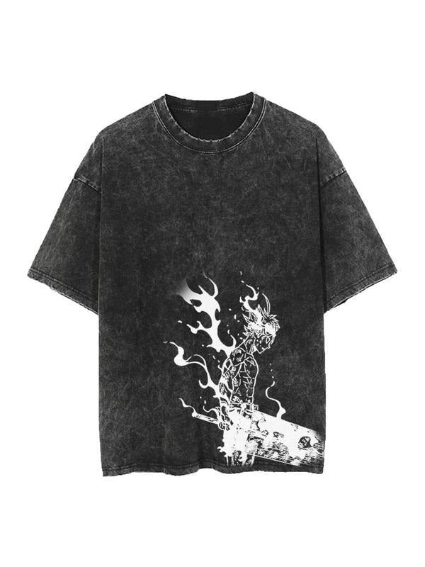 BLACK CLOVER ASTA VINTAGE OVERSIZE T-Shirt, Anime Fan, Gift For Fan,anime shirt, manga shirt, anime japan, japanese anime...